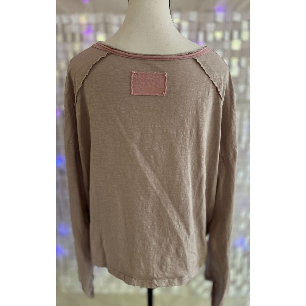 SHEIN boho/cottagecore oversized patchwork applique top. Size M. - Picture 2 of 6
